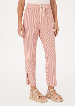 US POLO ASSN Kırmızı Kadın Havuç Pantolon Jean Pantolon