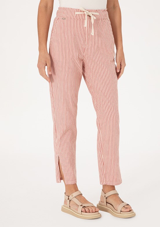 US POLO ASSN Kırmızı Kadın Havuç Pantolon Jean Pantolon