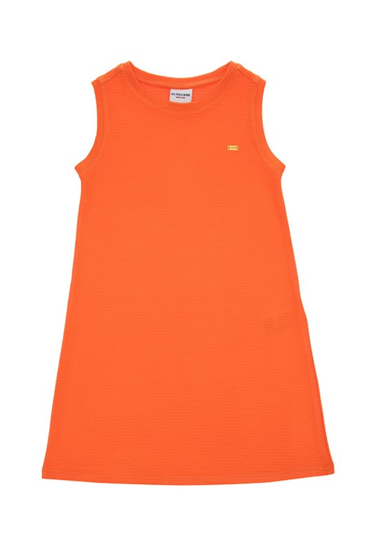 US POLO ASSN Çok Renkli Kız Çocuk Örme Elbise