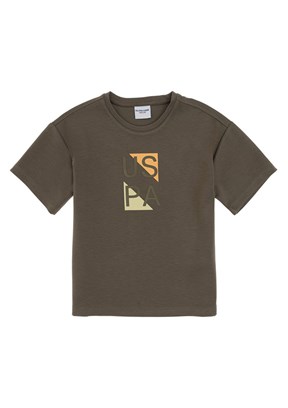 US POLO ASSN Bej Erkek Çocuk Comfort T-Shirt