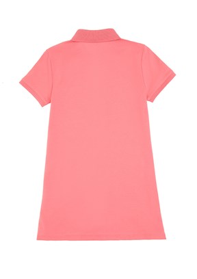US POLO ASSN Pembe Kız Çocuk Örme Elbise