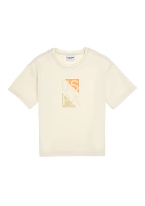 US POLO ASSN Beyaz Erkek Çocuk Comfort T-Shirt