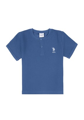 US POLO ASSN Lacivert Erkek Çocuk Şortlu İkili Takım