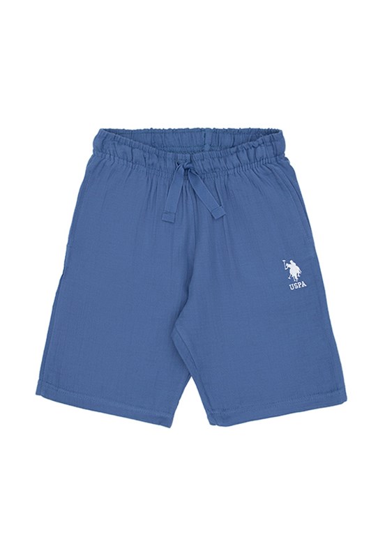US POLO ASSN Lacivert Erkek Çocuk Şortlu İkili Takım