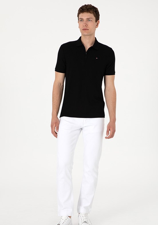 US POLO ASSN Siyah Erkek Regular T-Shirt