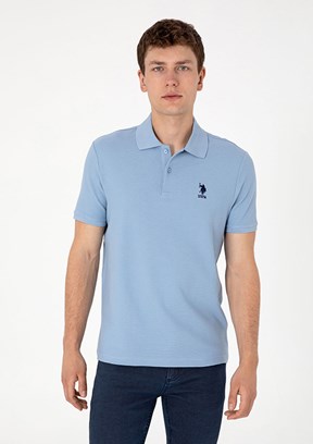 US POLO ASSN Mavi Erkek Regular T-Shirt