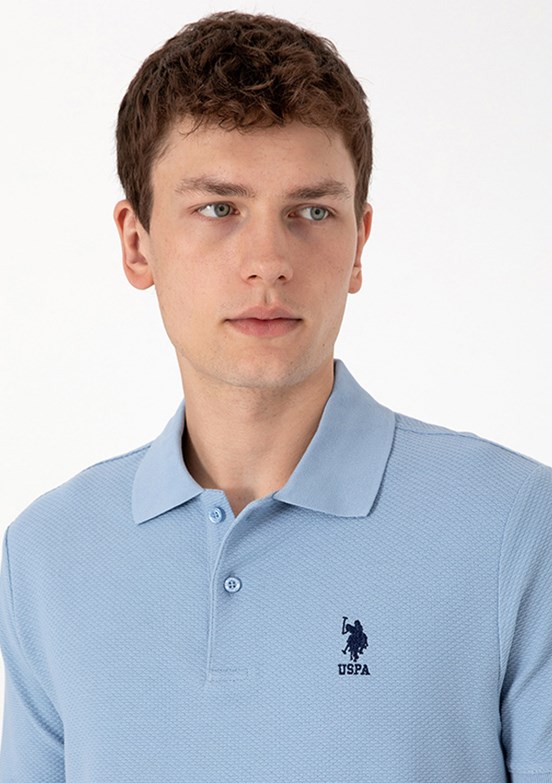 US POLO ASSN Mavi Erkek Regular T-Shirt
