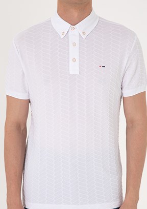 US POLO ASSN Beyaz Erkek Slim T-Shirt