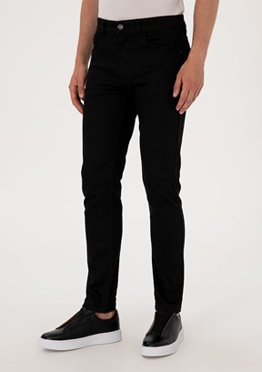US POLO ASSN Siyah Erkek Slim Jean Pantolon