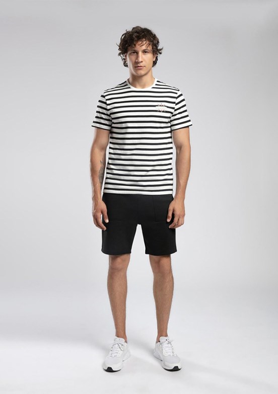 LEE COOPER Arne Siyah Erkek Şort