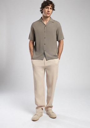 LEE COOPER Joanka Bej Erkek Örme Pantolon