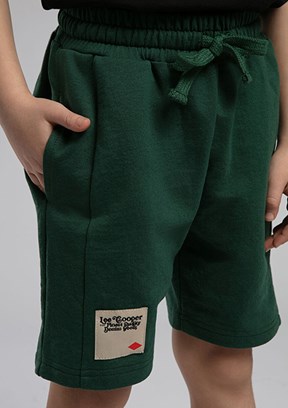 LEE COOPER Yeşil Erkek Çocuk Baskılı Şort
