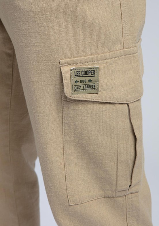 LEE COOPER Ketgo Bej Erkek Dokuma Pantolon