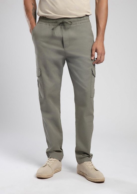 LEE COOPER Ketgo Haki Erkek Dokuma Pantolon