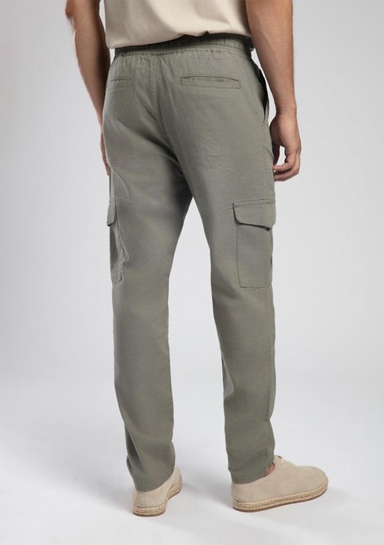 LEE COOPER Ketgo Haki Erkek Dokuma Pantolon