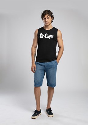 LEE COOPER Summer Siyah Erkek O Yaka Atlet