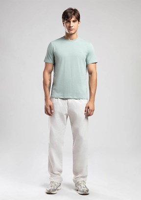 LEE COOPER Beyaz Erkek Dokuma Pantolon