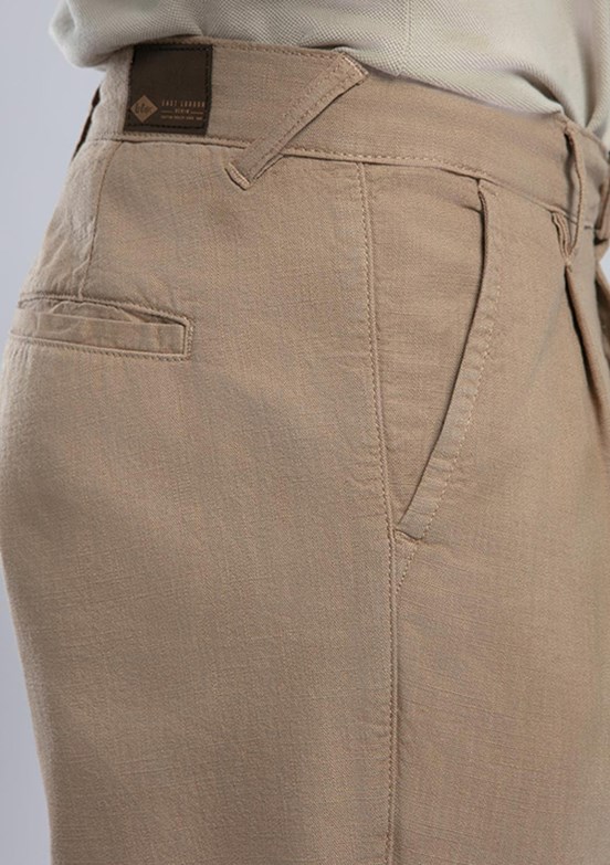 LEE COOPER Matteo Camel Erkek Dokuma Pantolon