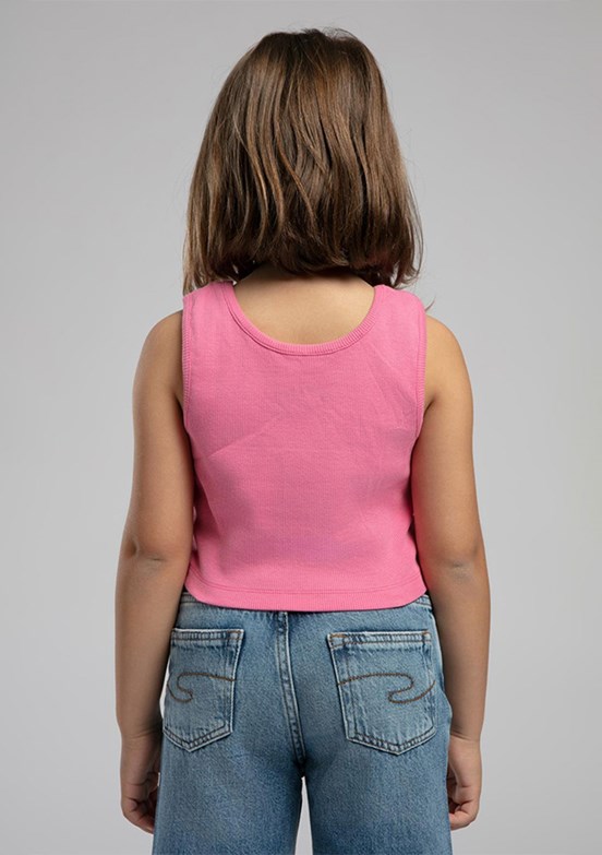 LEE COOPER Pembe Kız Çocuk Atlet T-Shirt