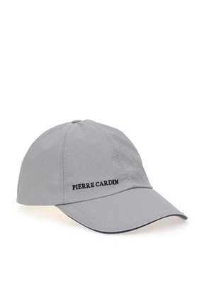 PIERRE CARDIN Gri Baskılı Şapka