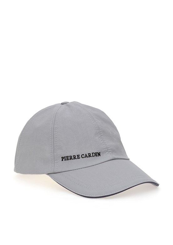 PIERRE CARDIN Gri Baskılı Şapka