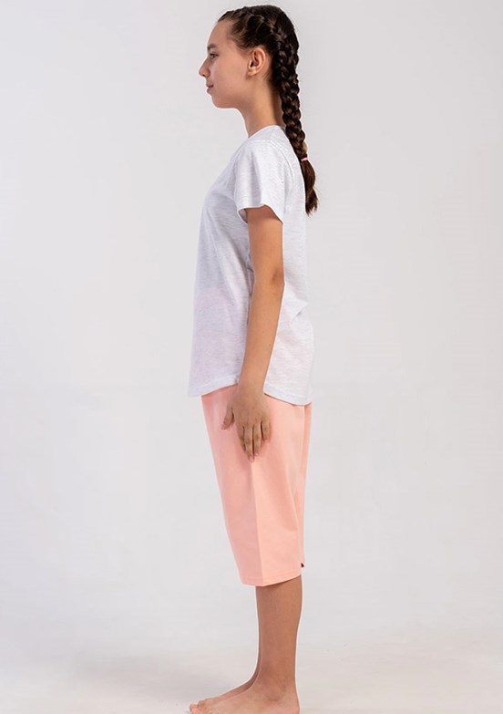 VİENETTA Pembe Kız Çocuk Pijama Şort Takım