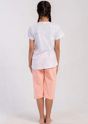 VİENETTA Pembe Kız Çocuk Pijama Şort Takım
