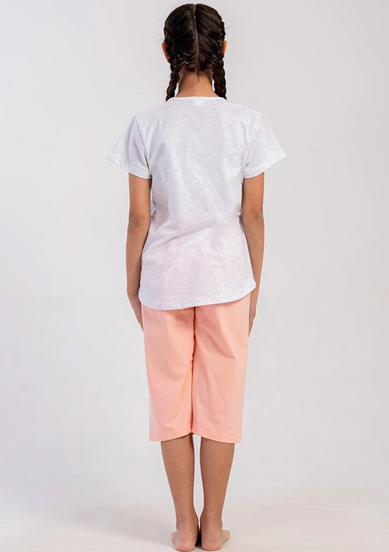 VİENETTA Pembe Kız Çocuk Pijama Şort Takım