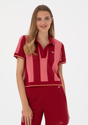 US POLO ASSN Mor Kadın Comfort T-Shirt
