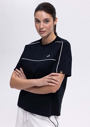 ELLESSE Siyah Kadın Baskılı T-shirt