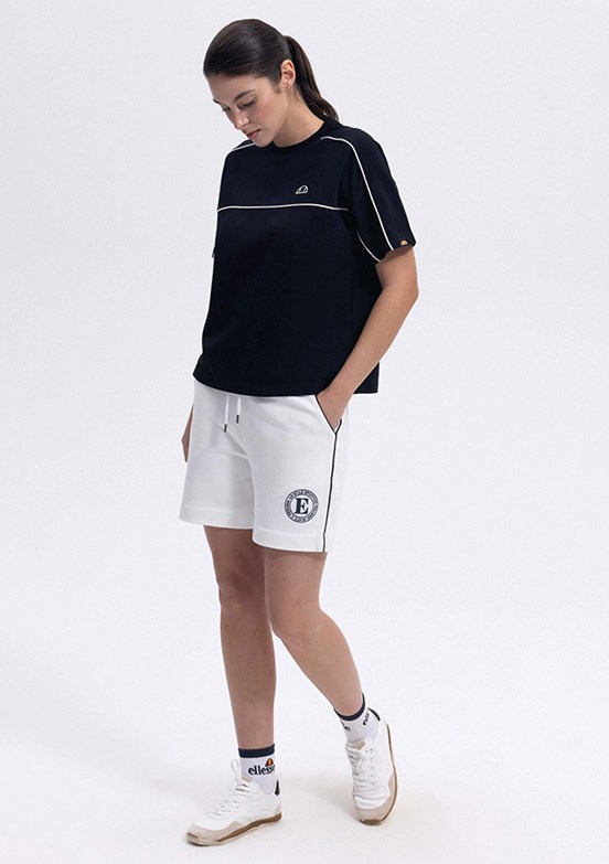 ELLESSE Siyah Kadın Baskılı T-shirt