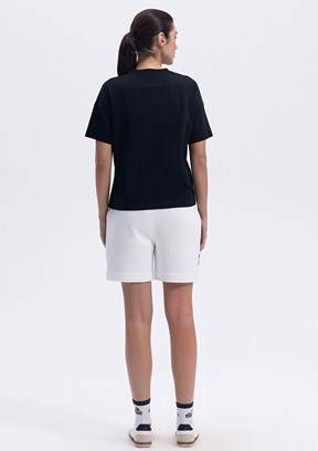 ELLESSE Siyah Kadın Baskılı T-shirt
