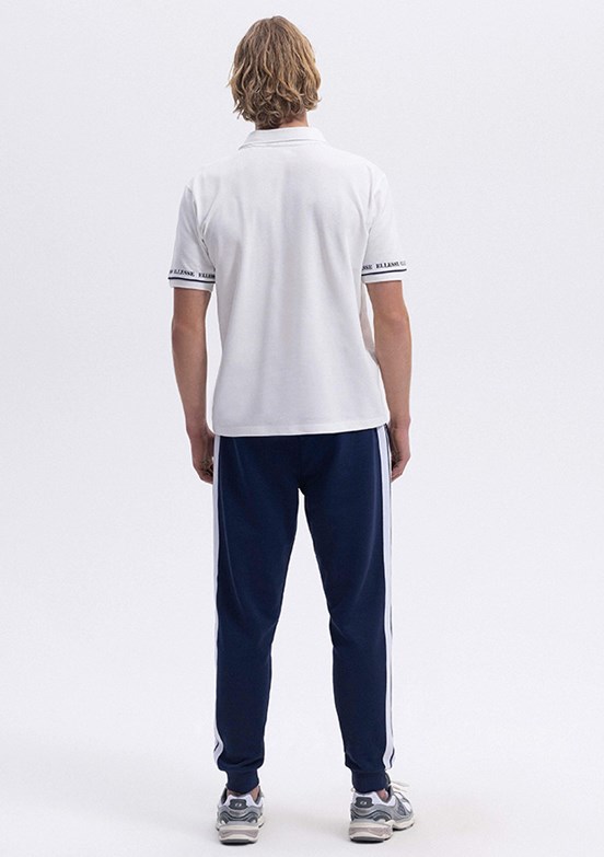 ELLESSE Kırık Beyaz Erkek Polo Yaka T-shirt