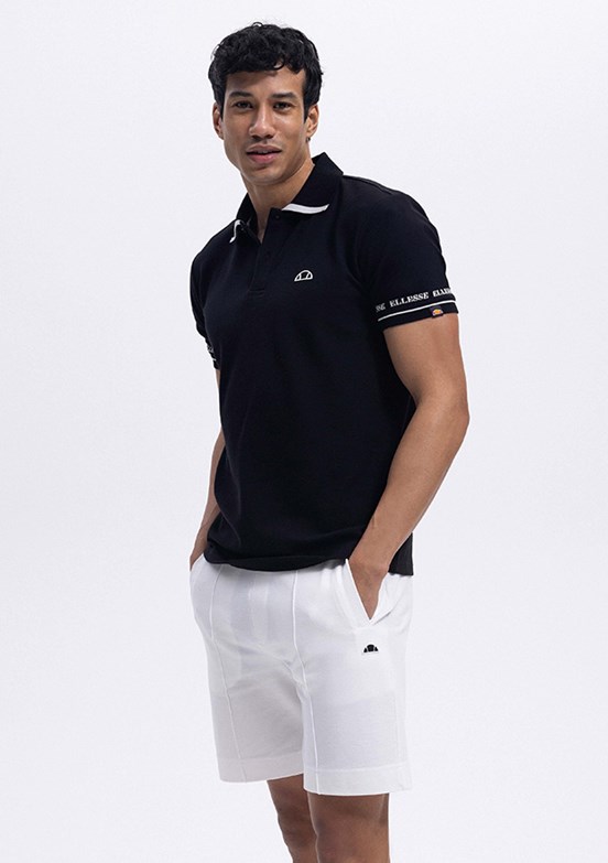 ELLESSE Siyah Erkek Polo Yaka T-shirt