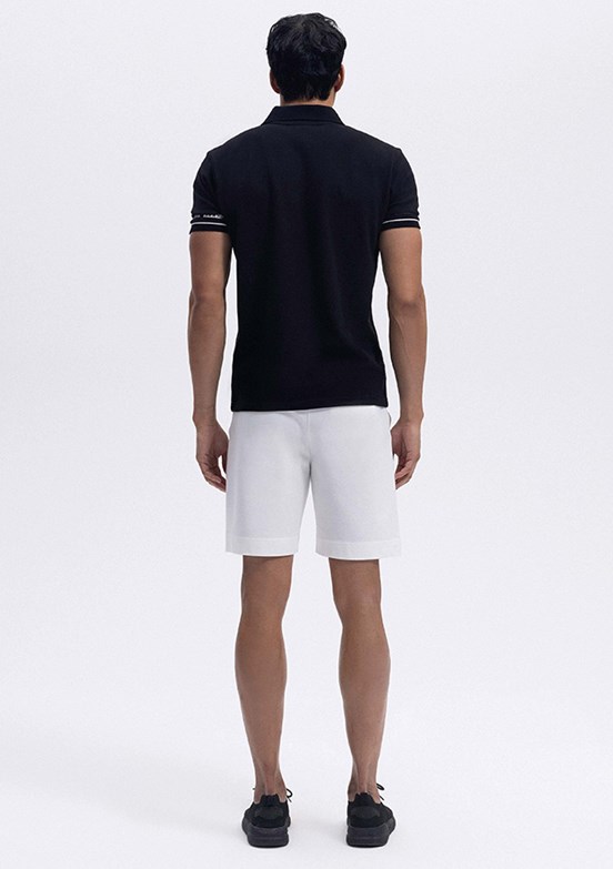 ELLESSE Siyah Erkek Polo Yaka T-shirt