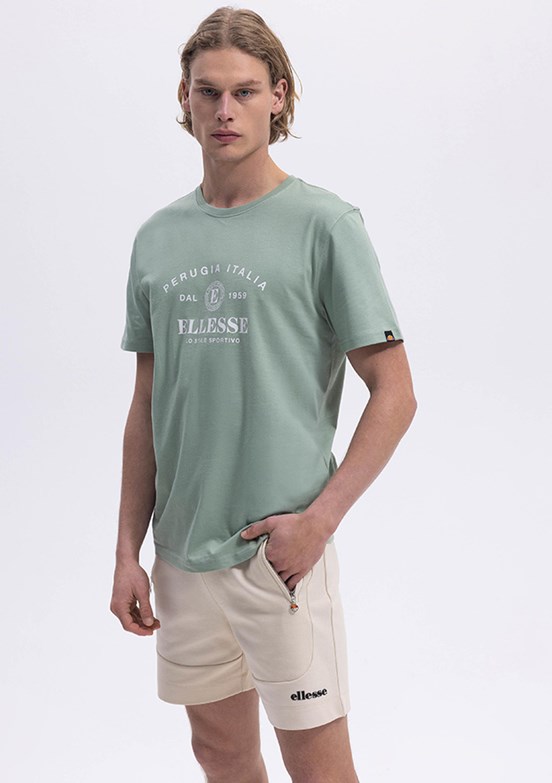 ELLESSE Ekru Erkek Baskılı Şort