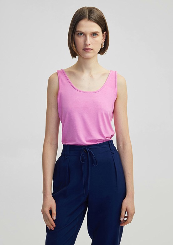 İPEKYOL Pembe Kadın Basic T-shirt