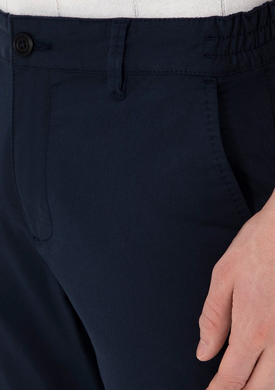 PİERRE CARDİN Lacivert Erkek Dokuma Pantolon