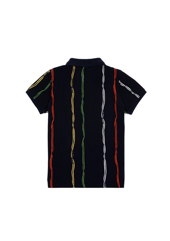 US POLO ASSN Lacivert Erkek Çocuk Örme T-Shirt