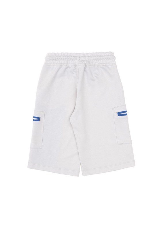 US POLO ASSN Gri Erkek Çocuk Bermuda Şort