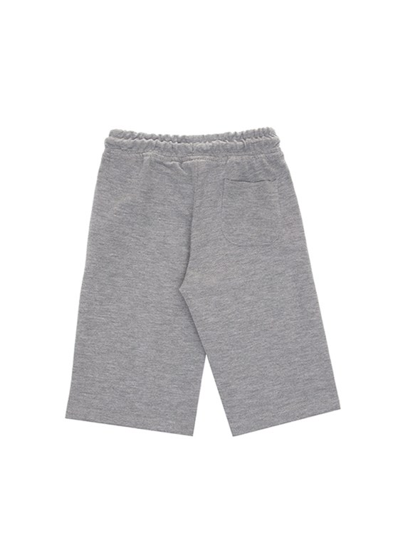 US POLO ASSN Gri Erkek Çocuk Kapri Şort