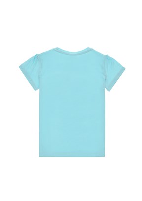 US POLO ASSN Mavi Kız Çocuk Regular T-Shirt