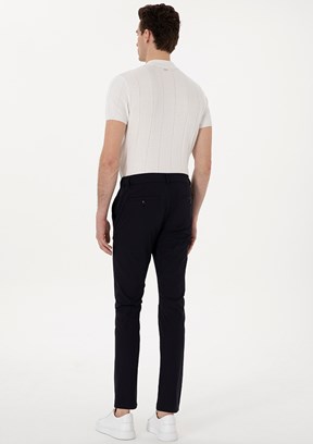 PİERRE CARDİN Lacivert Erkek Normal Bel Pantolon