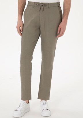 PİERRE CARDİN Yeşil Erkek Normal Bel Pantolon