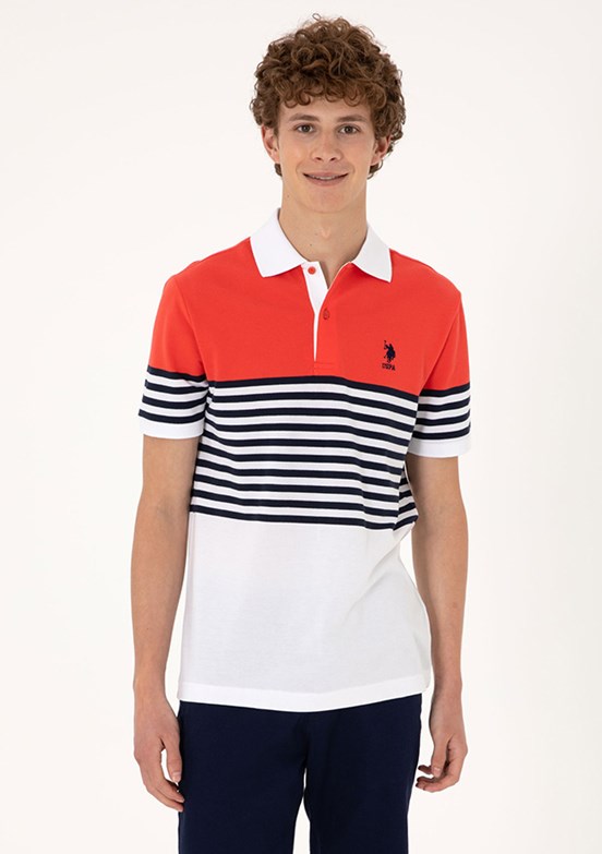 US POLO ASSN Kırmızı Erkek Basic T-Shirt