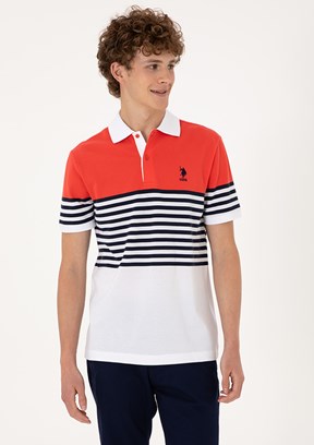 US POLO ASSN Kırmızı Erkek Basic T-Shirt