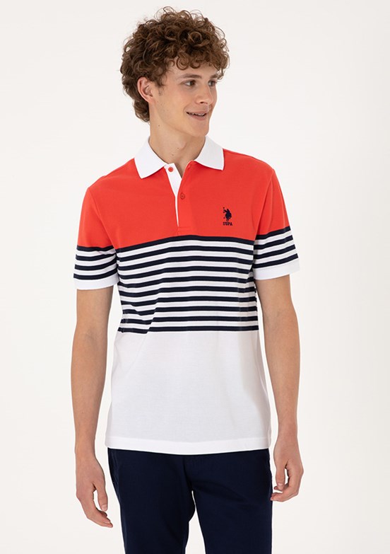 US POLO ASSN Kırmızı Erkek Basic T-Shirt