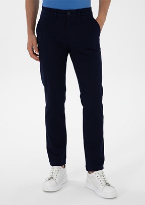 US POLO ASSN Lacivert Erkek Chino Pantolon