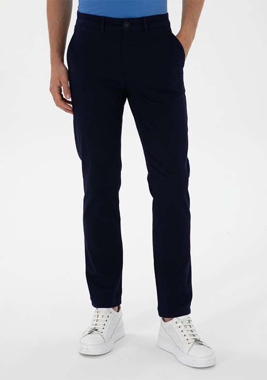 US POLO ASSN Lacivert Erkek Chino Pantolon