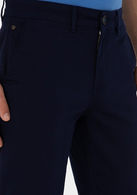 US POLO ASSN Lacivert Erkek Chino Pantolon
